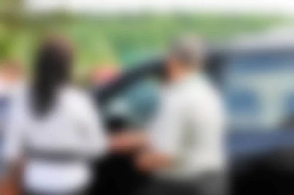 Auto auto show thema vervagen achtergrond — Stockfoto