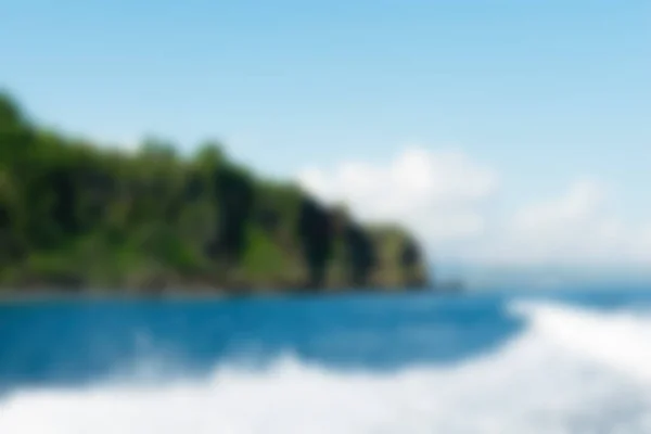 ギリ トラワンガン バリ インドネシア 旅行テーマぼかし背景 — ストック写真