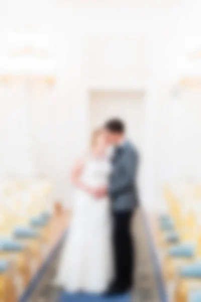 Wedding ceremony theme blur background — Stock Photo, Image