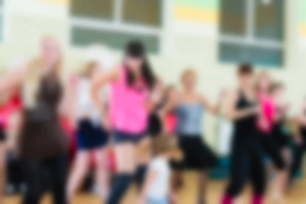 Tance pro ženy rozostření pozadí — Stock fotografie