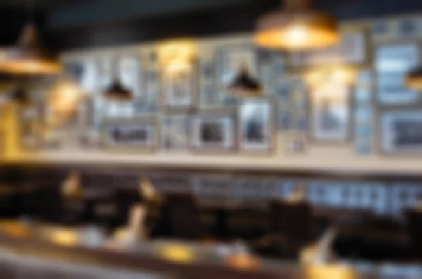 Restaurang oskärpa bakgrund — Stockfoto