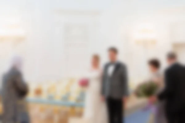 Wedding ceremony theme blur background — Stock Photo, Image