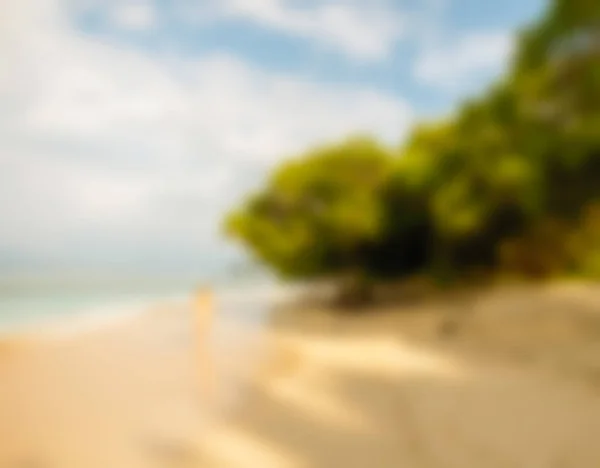 Gili Trawangan Bali Indonesia Travel theme blur background — Stock Photo, Image