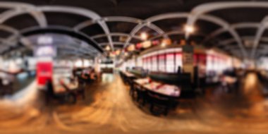 Restoran panorama bulanıklık arka plan