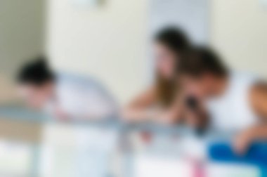 Waterpolo Tema bulanıklık arka plan