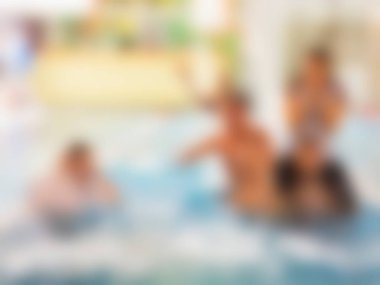 Yüzme Yarışması Tema bulanıklık arka plan