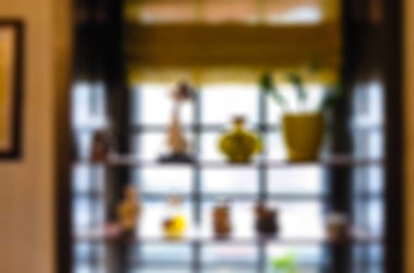 Restoran bulanıklık arka plan