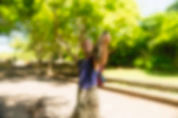 Bali Indonesia Travel theme blur background — Stock Photo, Image