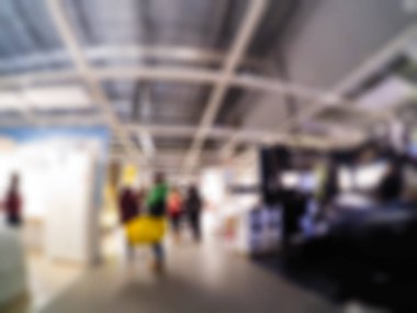 Alışveriş alışveriş merkezi Tema arka plan bulanıklık