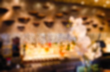 Restoran bulanıklık arka plan