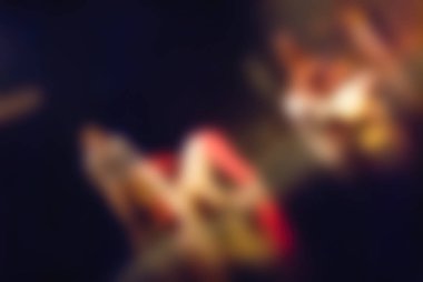 Çağdaş dans performans bokeh arka plan bulanıklık