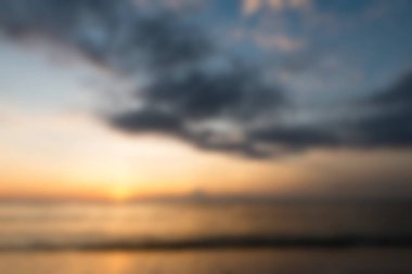 Gili Adaları Endonezya Seyahat Tema arka plan bulanıklık