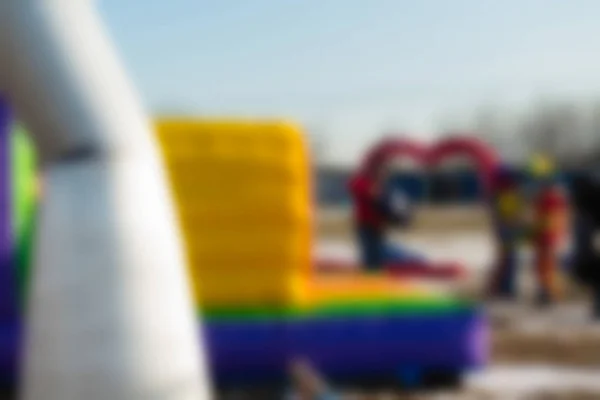 Mardi gras celebration theme blur background — Stock Photo, Image