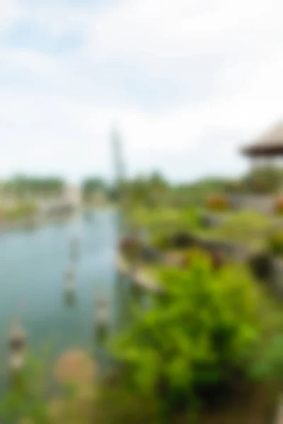 Bali Indonesia Travel theme blur background — Stock Photo, Image