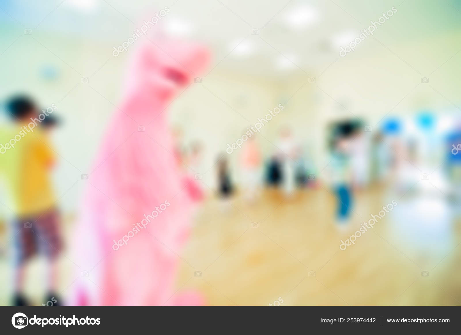 Kids activity animation blur background Stock Photo by ©nikitabuida