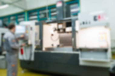 Yüksek teknoloji Fabrikası'nda Elektronik komponentleri üretim bulanıklık b