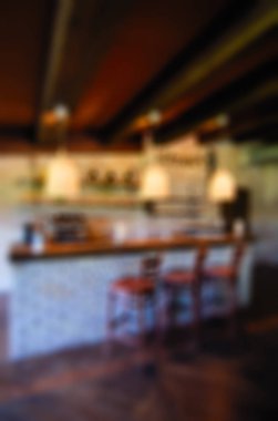 Restoran bulanıklık arka plan