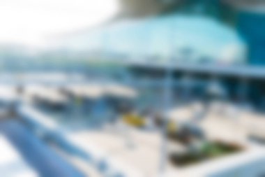 Modern Havaalanı arka plan