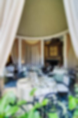 Restoran bulanıklık arka plan