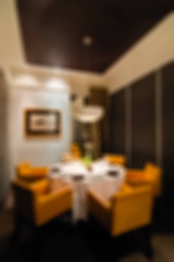 Restoran bulanıklık arka plan