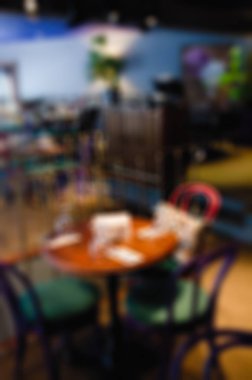 Restoran bulanıklık arka plan