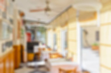 Restoran bulanıklık arka plan