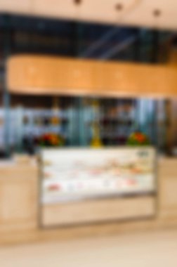 Restoran bulanıklık arka plan