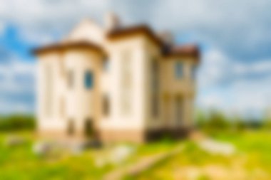 Lüks ev dış Tema arka plan bulanıklık