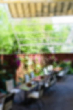 Restoran bulanıklık arka plan