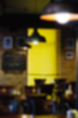 Restoran bulanıklık arka plan