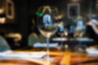 Restoran bulanıklık arka plan