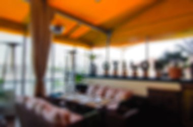 Restoran bulanıklık arka plan