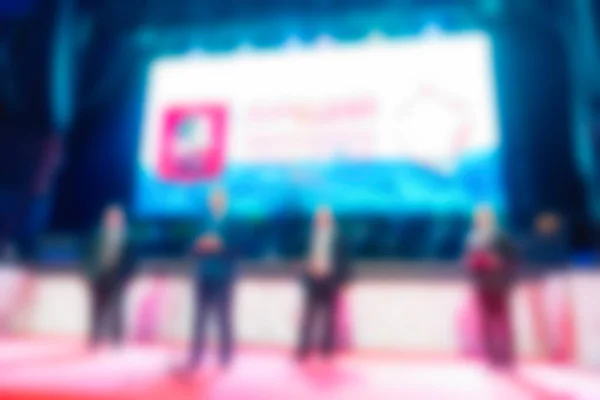 Award ceremony tema oskärpa bakgrund — Stockfoto