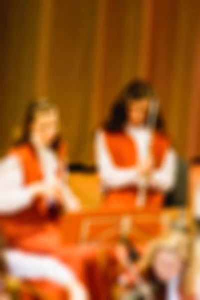 Klassisk konsert oskärpa bakgrund — Stockfoto