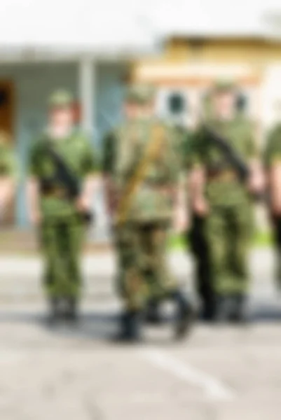 Russian army theme blur background — Stock Photo, Image