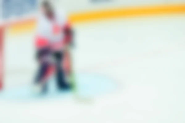 Rozmycie streszczenie Hokej graczy w turniejach — Zdjęcie stockowe