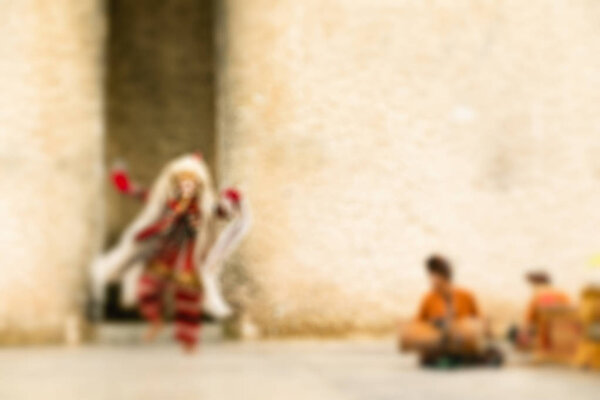 Традиционное балийское танцевальное пятно
