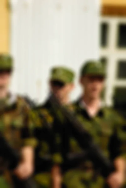 Russian army theme blur background