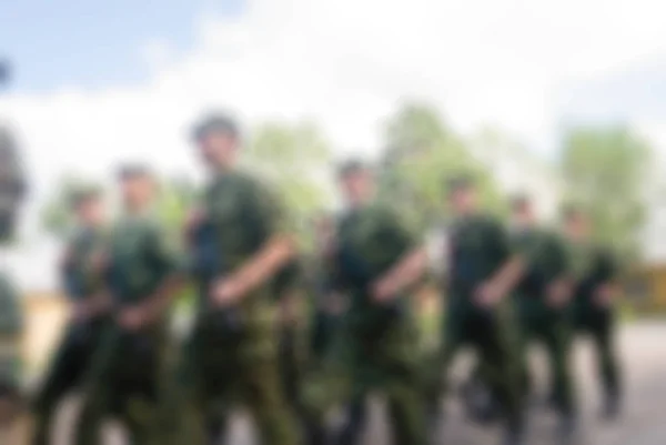 Sfocatura tema esercito russo sfondo — Foto Stock