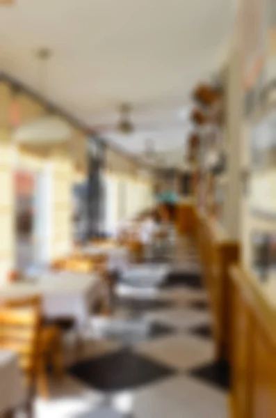 Restaurang oskärpa bakgrund — Stockfoto