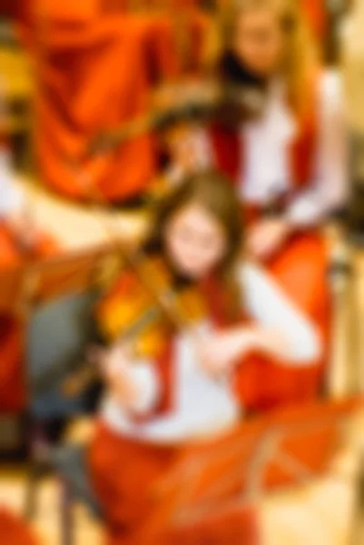 Concerto classico sfocatura sfondo — Foto Stock