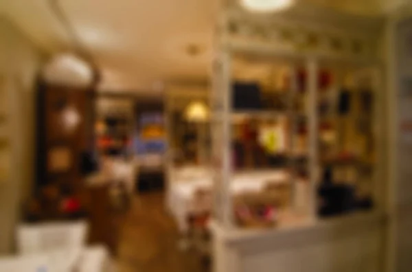 Restaurant verschwimmt Hintergrund — Stockfoto