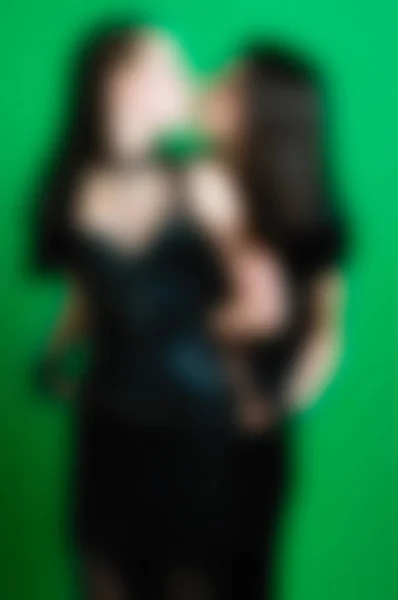 Playful bdsm women theme blur background — Stock Photo, Image