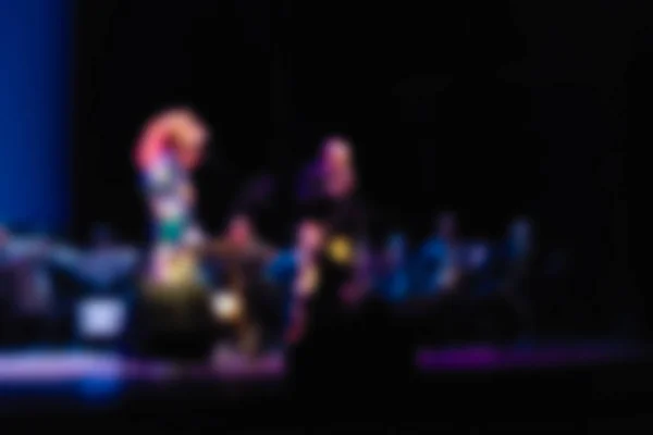 ジャズ コンサート テーマぼかし背景 — ストック写真