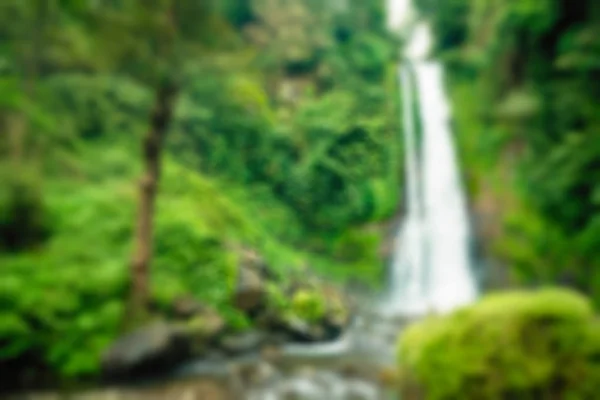 Wodospad w dżungli, bali — Zdjęcie stockowe