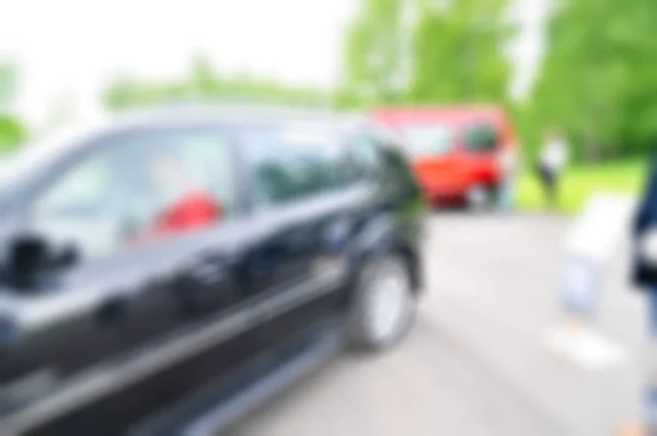 Auto car show theme blur background — Stock Photo, Image