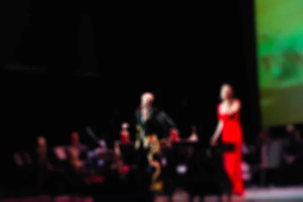 Jazz concerto tema sfocatura sfondo — Foto Stock