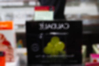 alışveriş mağazası ile bokeh arka plan bulanıklık