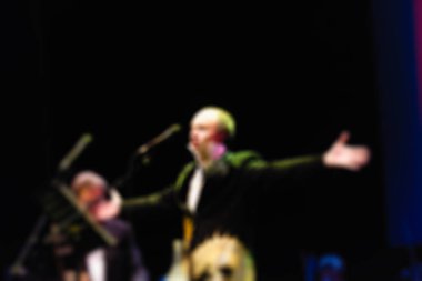 Caz Konseri Tema bulanıklık arka plan