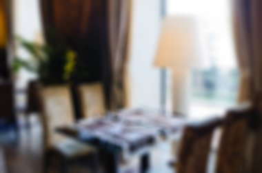 Restoran bulanıklık arka plan